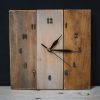 zegar wiszący drewniany rustykalny